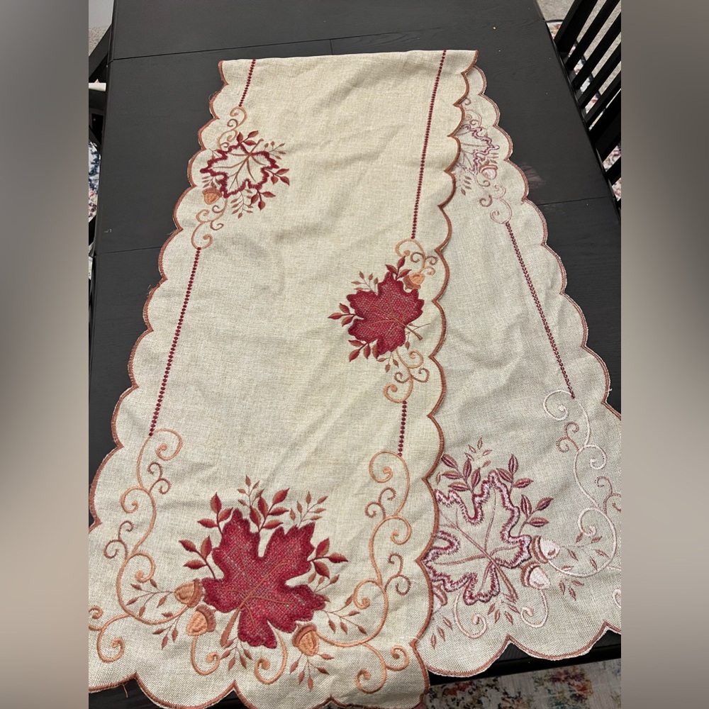 Secret Celebrity Fall Autumn Table Runner